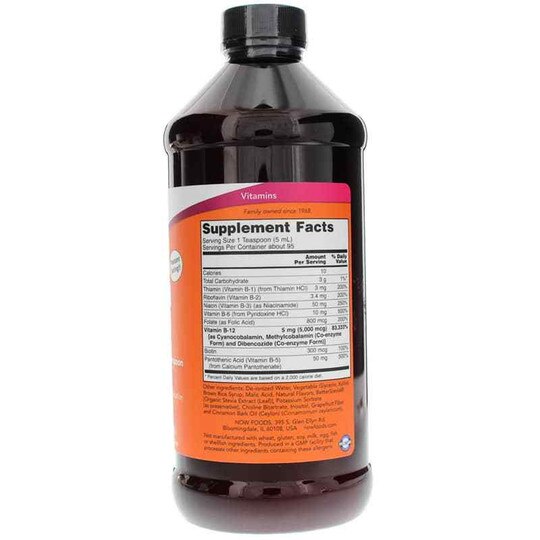 Ultra B-12 Liquid, NOW
